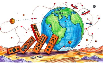Riesgo Sistémico: Efecto Dominó en la Economía Global